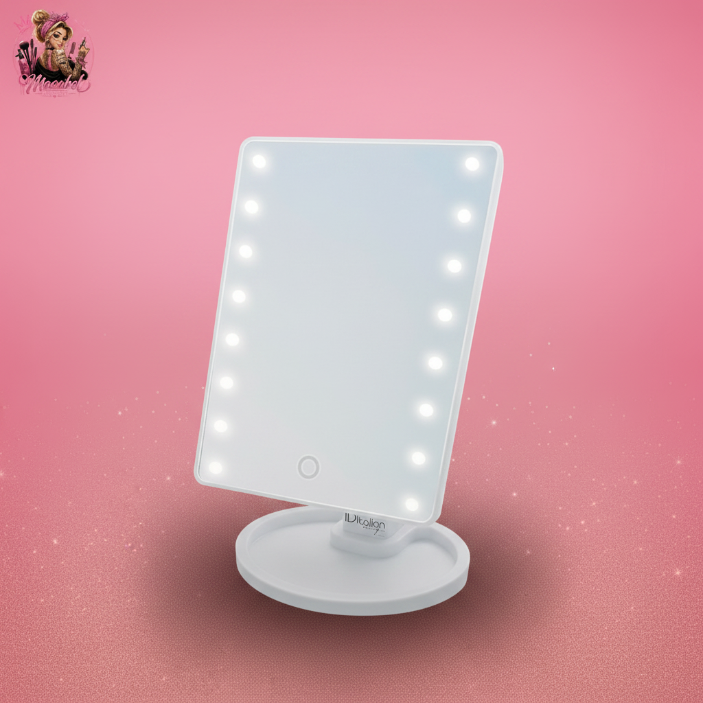 IDItalian MyFama - Espejo Portátil con LEDs Integrados