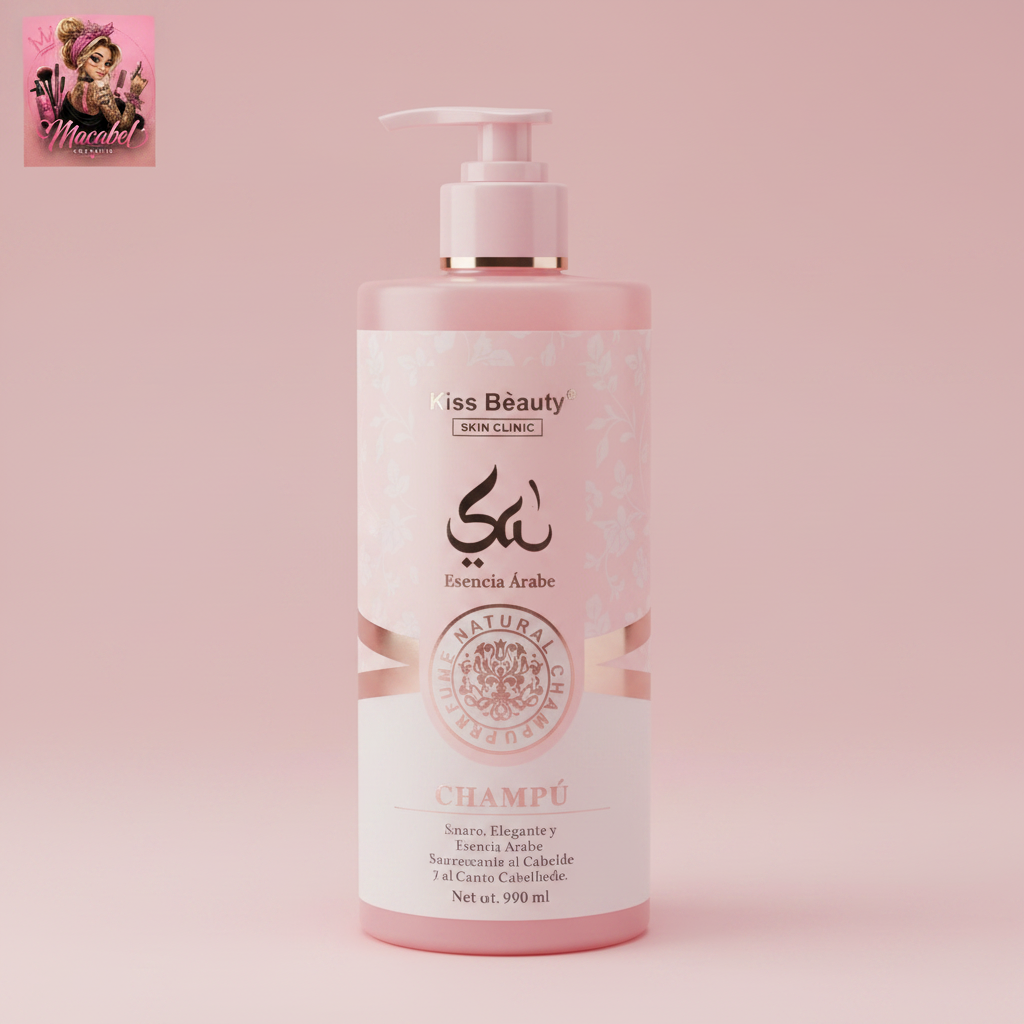 Kiss Bèauty Esencia Árabe Champú - Macabel Cosmetic