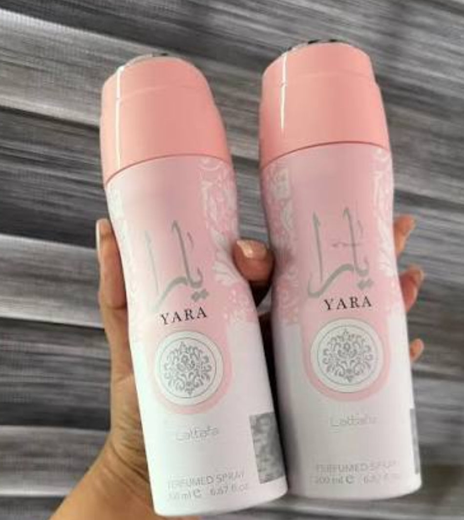 Desodorante Spray Yara Rosa