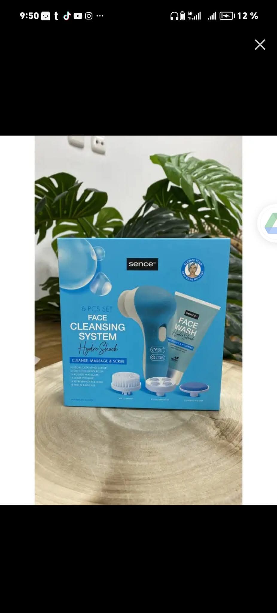 Sence Face Cleansing System Hydro Shock